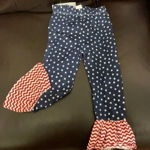Girls | size 3T bell bottom leggings